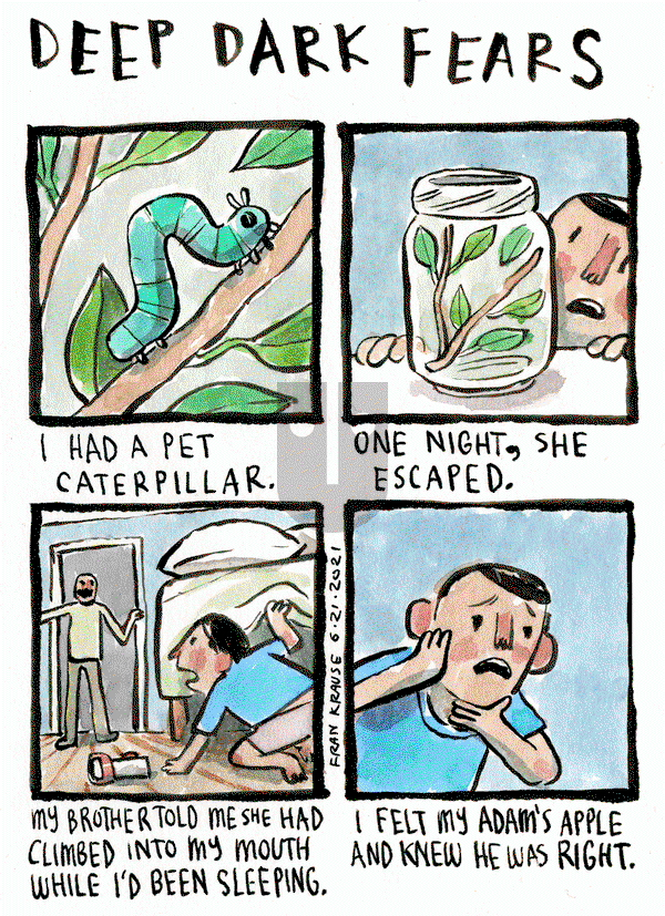 Deep Dark Fears - Thursday September 9, 2021 Comic Strip