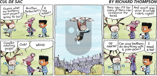 Cul de Sac - Sunday November 2, 2014 Comic Strip