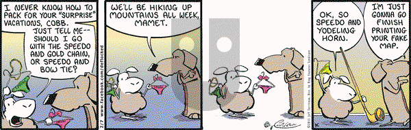 DeFlocked on Thursday February 7, 2013 Comic Strip