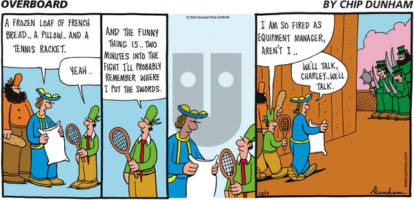 Overboard on Sunday October 17, 2004 Comic Strip