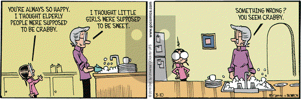 Grand Avenue on Thursday March 10, 2016 Comic Strip