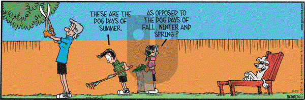 Grand Avenue on Thursday August 22, 2019 Comic Strip