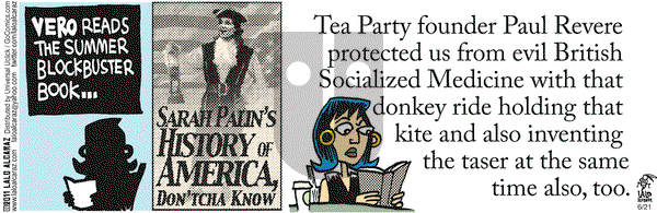 La Cucaracha on Tuesday June 21, 2011 Comic Strip