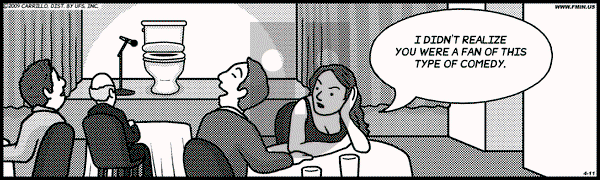 F Minus on Saturday April 11, 2009 Comic Strip