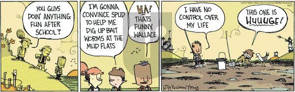 Wallace the Brave on Friday September 27, 2019 Comic Strip