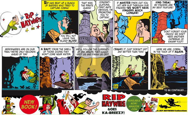 Rip Haywire on Sunday October 4, 2015 Comic Strip