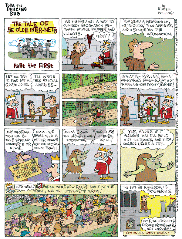 Tom the Dancing Bug on Friday May 9, 2014 Comic Strip