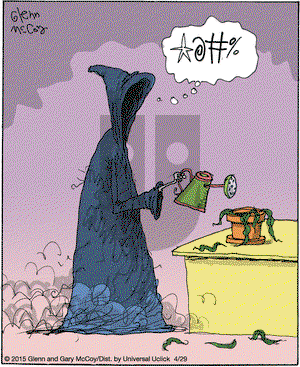The Flying McCoys on Wednesday April 29, 2015 Comic Strip