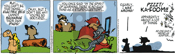 Over the Hedge on Wednesday March 7, 2012 Comic Strip