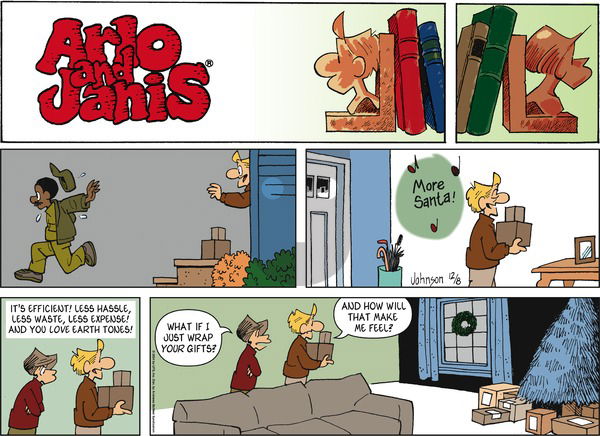 Arlo and Janis - Sunday December 8, 2024 Comic Strip