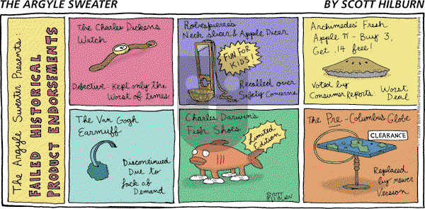 The Argyle Sweater on Sunday May 17, 2009 Comic Strip