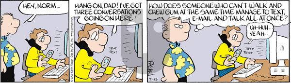 Drabble on Monday July 13, 2009 Comic Strip