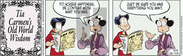 Baldo on Monday August 12, 2013 Comic Strip