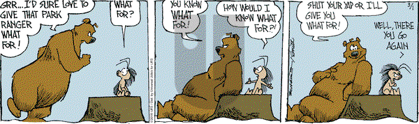 The Grizzwells on Tuesday March 1, 2016 Comic Strip