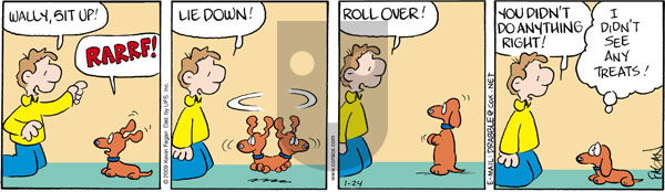 Drabble - Saturday January 24, 2009 Comic Strip
