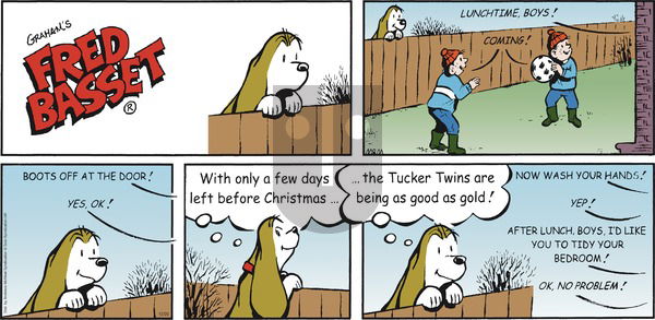 Fred Basset on Sunday December 20, 2020 Comic Strip