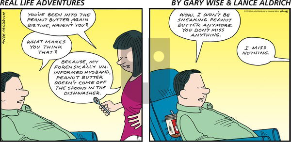 Real Life Adventures on Sunday October 16, 2016 Comic Strip