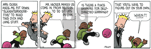 Frazz on Friday November 14, 2003 Comic Strip