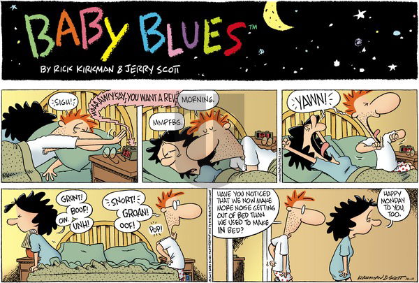 Baby Blues on Sunday October 11, 2009 Comic Strip