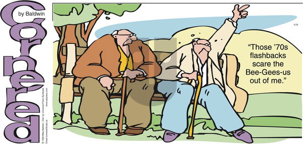 Cornered on Sunday May 24, 1998 Comic Strip