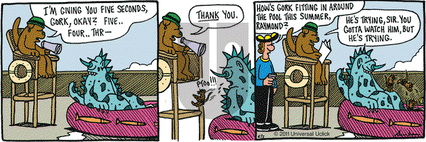 Overboard on Tuesday June 7, 2011 Comic Strip