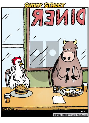 Sunny Street - Tuesday September 17, 2013 Comic Strip