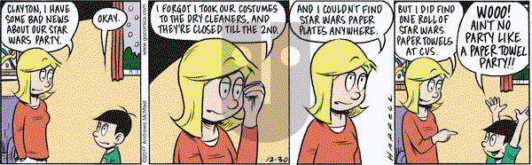 Adam@Home on Saturday December 30, 2017 Comic Strip