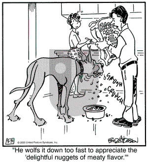 Marmaduke on Monday March 31, 2003 Comic Strip