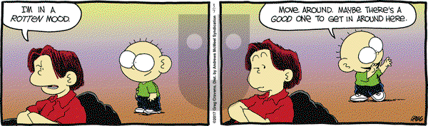 The Buckets on Tuesday March 7, 2017 Comic Strip