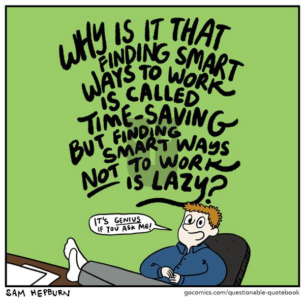 Questionable Quotebook on Sunday February 19, 2023 Comic Strip