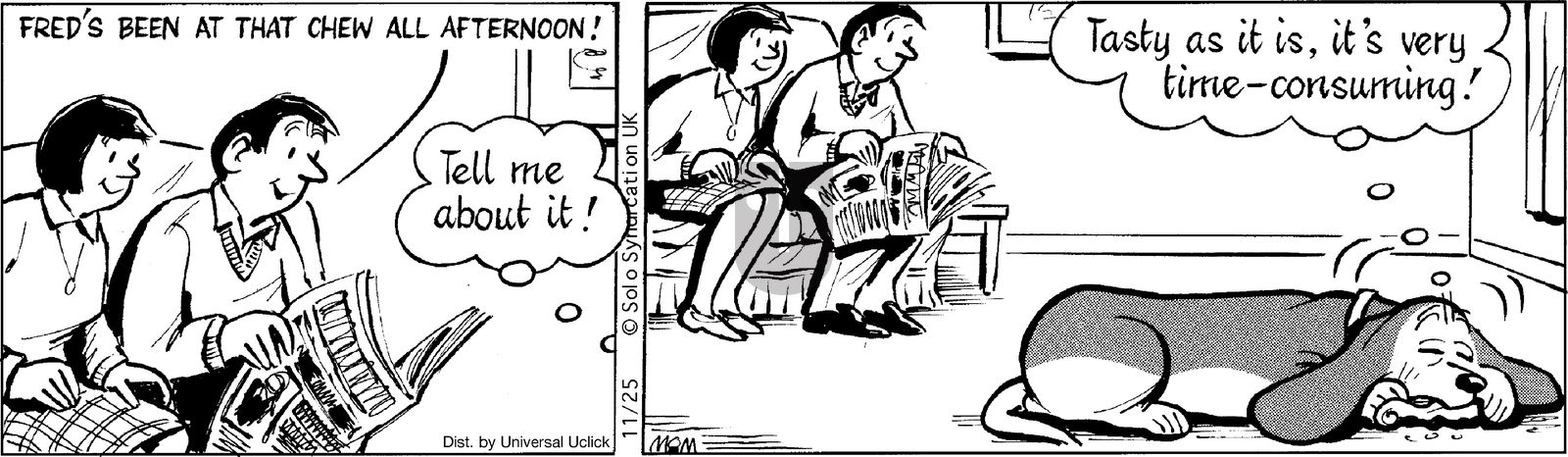 Fred Basset on Tuesday November 25, 2014 Comic Strip