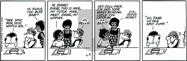 Doonesbury on Thursday April 8, 1971 Comic Strip