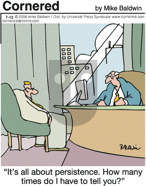 Cornered on Thursday July 13, 2006 Comic Strip