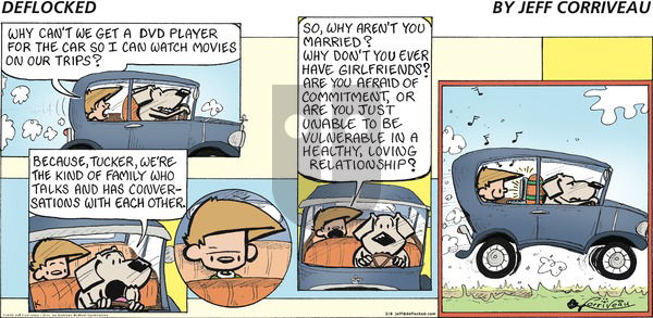 DeFlocked on Sunday March 8, 2020 Comic Strip