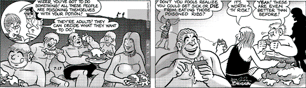 Alley Oop on Monday July 17, 2006 Comic Strip