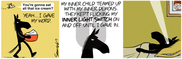 Dark Side of the Horse on Monday June 2, 2014 Comic Strip