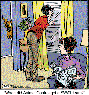 Marmaduke on Monday March 23, 2009 Comic Strip