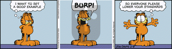 Garfield - Saturday February 9, 2013 Comic Strip