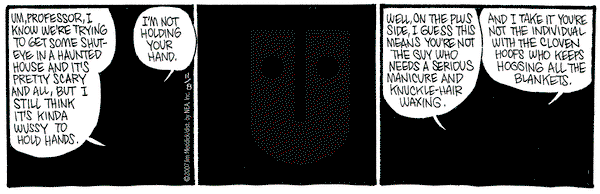 Monty on Thursday November 8, 2007 Comic Strip