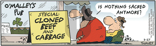 Frank and Ernest on Tuesday March 27, 2007 Comic Strip