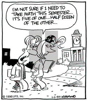 Reality Check - Wednesday January 1, 1997 Comic Strip