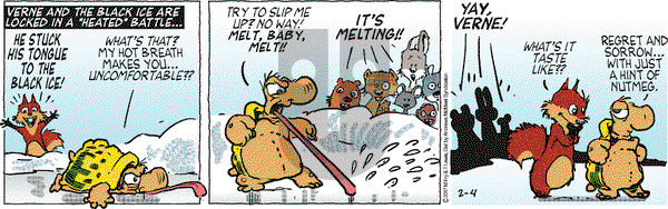 Over the Hedge on Saturday February 4, 2017 Comic Strip