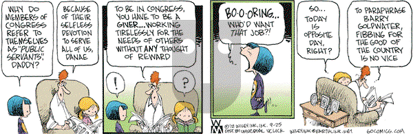 Non Sequitur on Tuesday September 25, 2012 Comic Strip