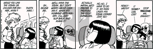 Doonesbury on Thursday July 27, 1989 Comic Strip