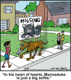 Marmaduke - Monday December 4, 2023 Comic Strip