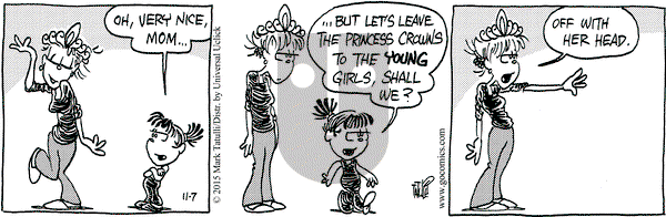 Heart of the City - Saturday November 7, 2015 Comic Strip