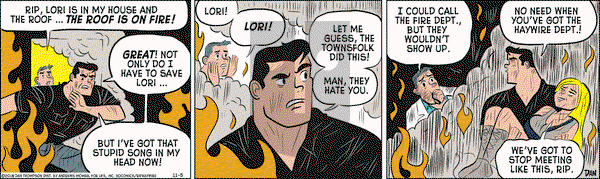Rip Haywire on Monday November 5, 2018 Comic Strip