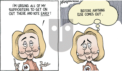 Robert Ariail on Thursday November 3, 2016 Comic Strip