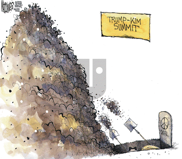 Matt Davies on Friday May 25, 2018 Comic Strip