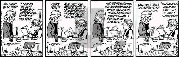 Doonesbury on Friday December 24, 1982 Comic Strip